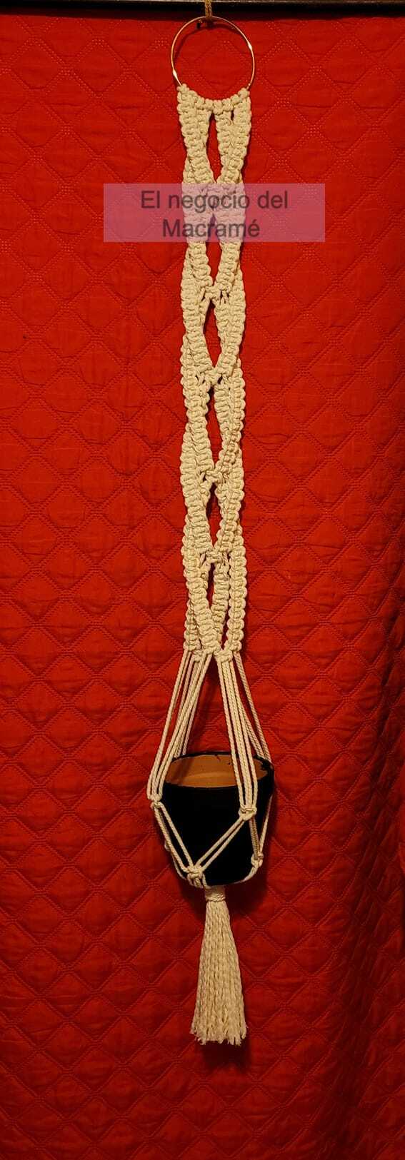 colgante patron cadeneta